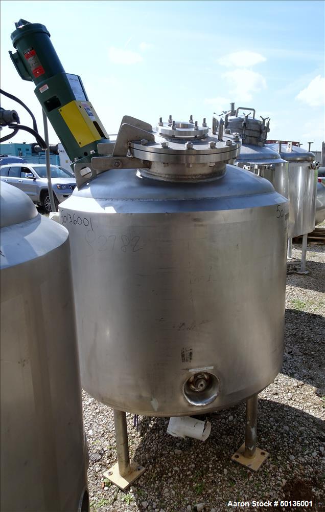 Used- Northland Stainless Reactor, Approximate 200 Gallon, 316 Stainless Steel