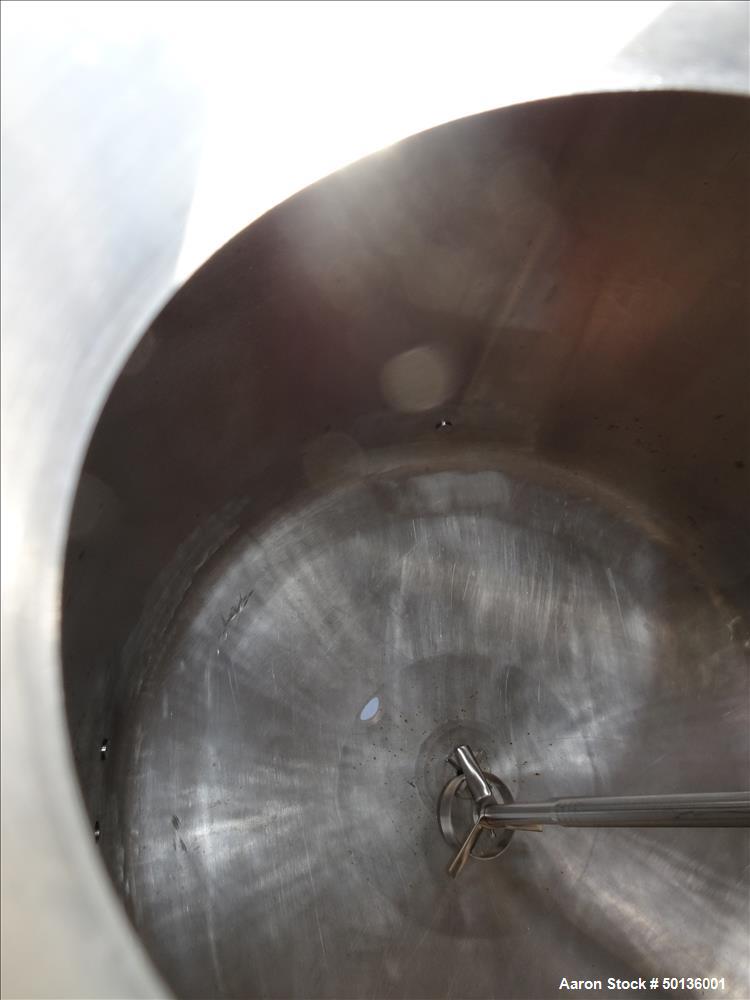 Used Northland Stainless Reactor, Approximate 200 Gallon, 316 Stainless Steel