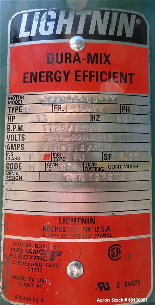 Used Northland Stainless Reactor, Approximate 200 Gallon, 316 Stainless Steel