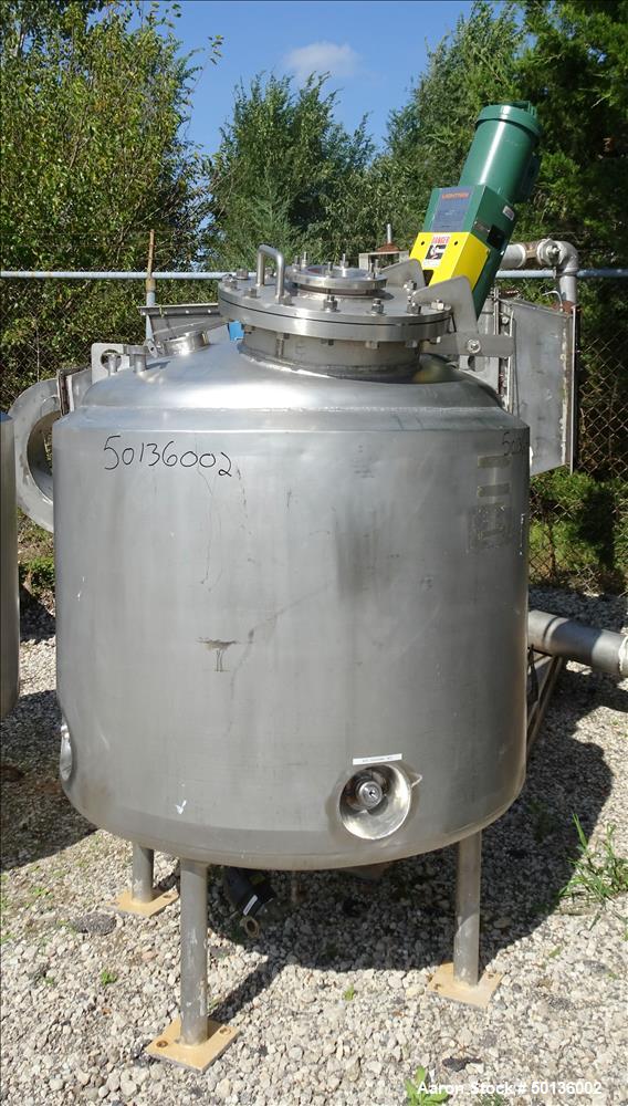 Used Northland Stainless Reactor, Approximate 200 Gallon, 316 Stainless Steel