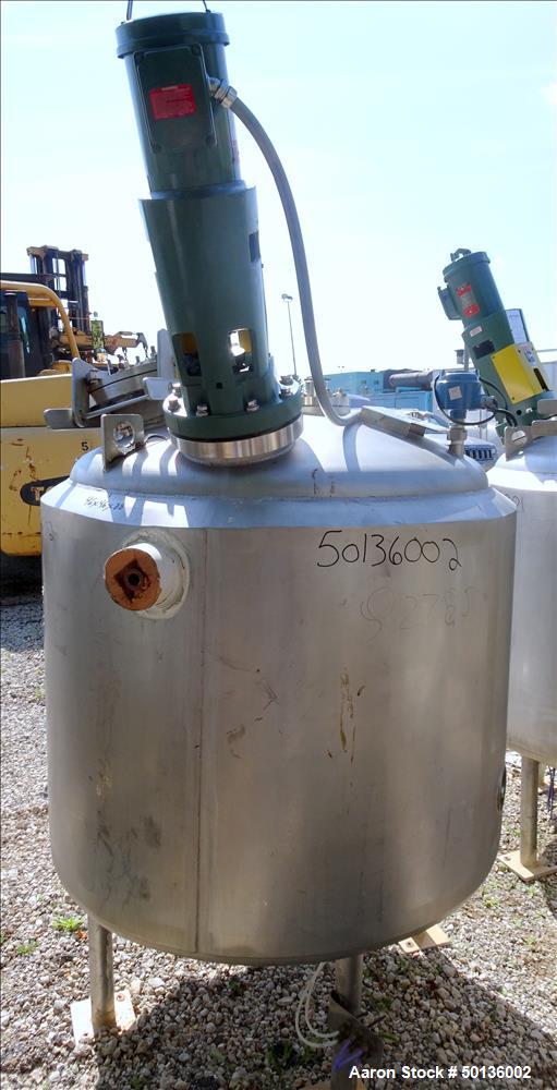 Used- Northland Stainless Reactor, Approximate 200 Gallon, 316 Stainless Steel