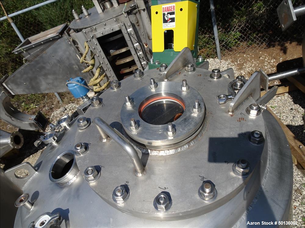 Used Northland Stainless Reactor, Approximate 200 Gallon, 316 Stainless Steel