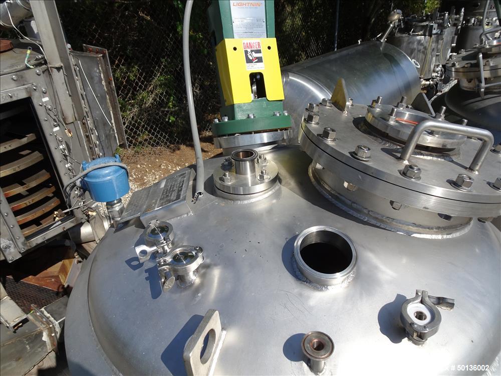 Used Northland Stainless Reactor, Approximate 200 Gallon, 316 Stainless Steel