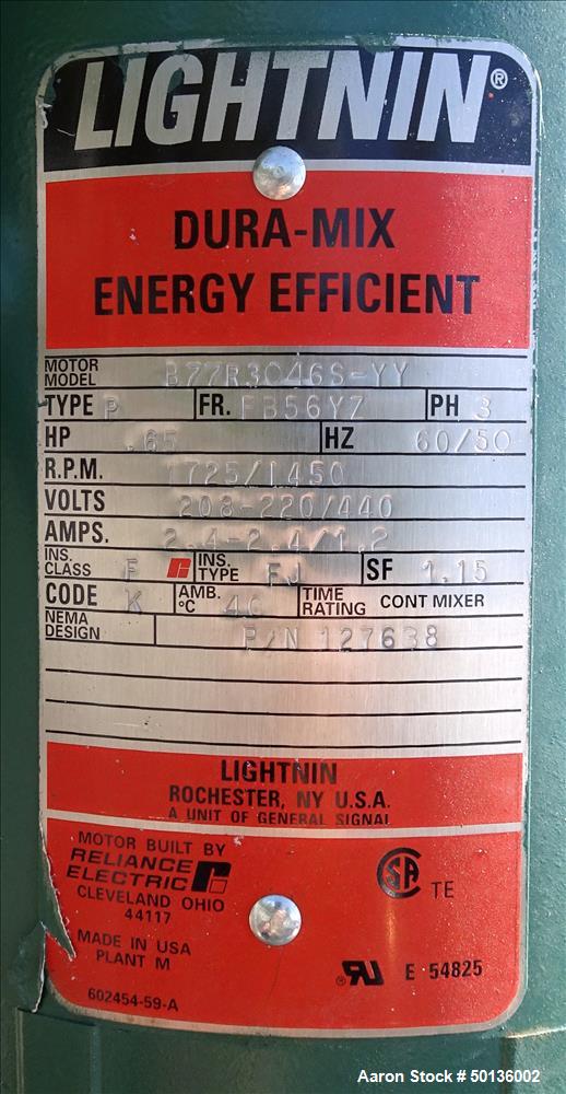 Used Northland Stainless Reactor, Approximate 200 Gallon, 316 Stainless Steel