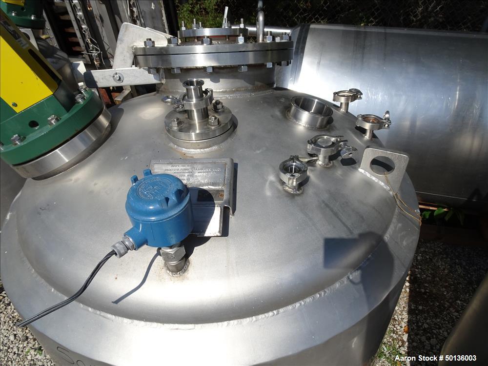 Used Northland Stainless Reactor, Approximate 200 Gallon, 316 Stainless Steel
