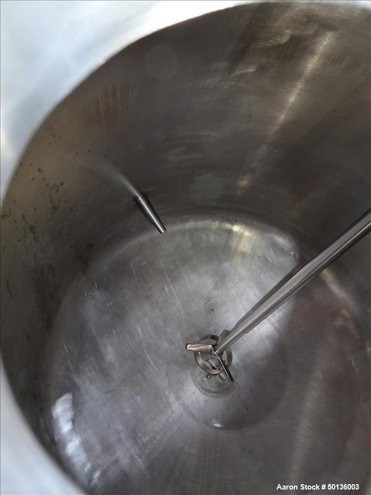 Used Northland Stainless Reactor, Approximate 200 Gallon, 316 Stainless Steel