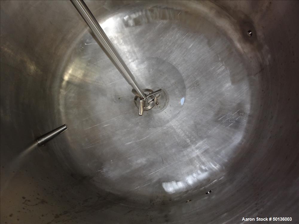 Used Northland Stainless Reactor, Approximate 200 Gallon, 316 Stainless Steel