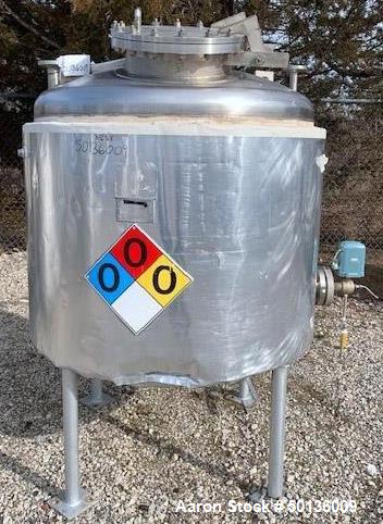 Used Northland Stainless Reactor, Approximate 275 Gallon, 316L Stainless Steel