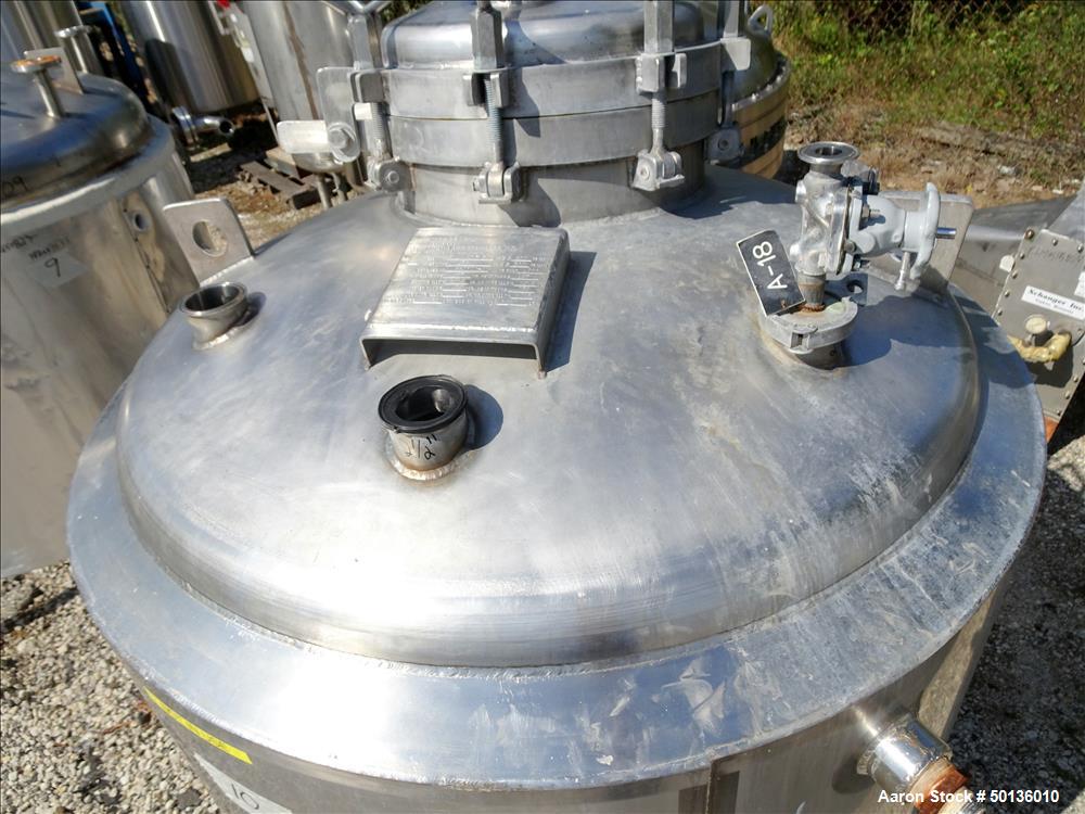 Used Northland Stainless Reactor, Approximate 200 Gallon, 316L Stainless Steel