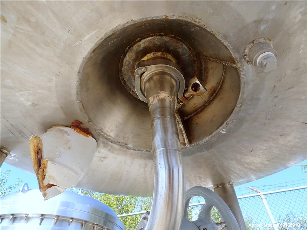 Used Northland Stainless Reactor, Approximate 200 Gallon, 316L Stainless Steel