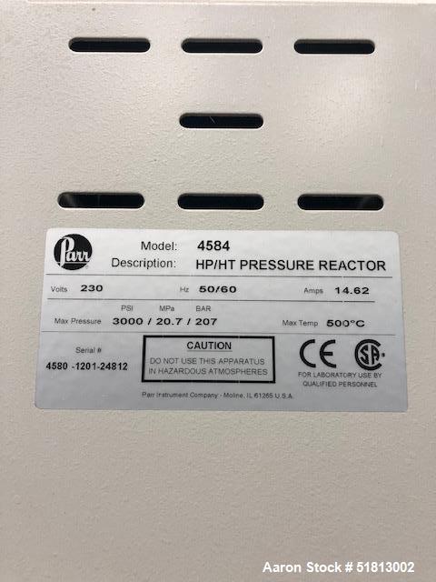 Parr Instruments Pressure Reaction Apparatus