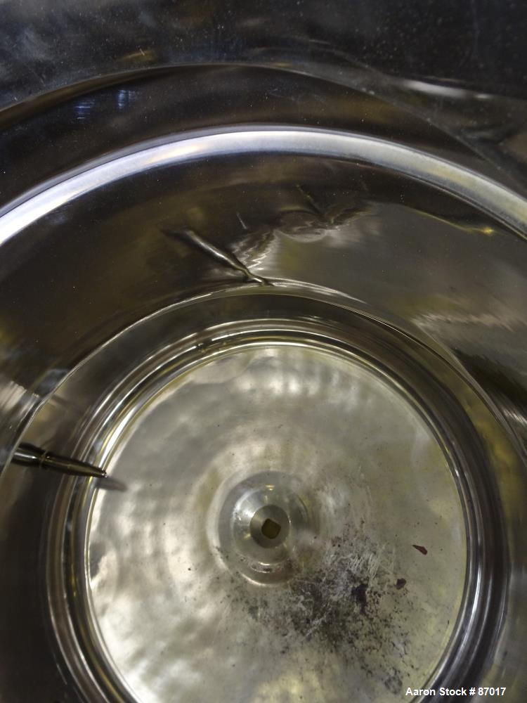 Used Precision Stainless Reactor, 500 Liter (132 Gallon)