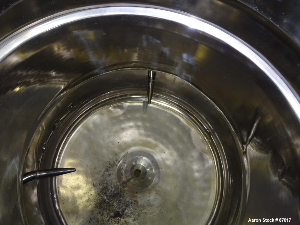Used Precision Stainless Reactor, 500 Liter (132 Gallon)