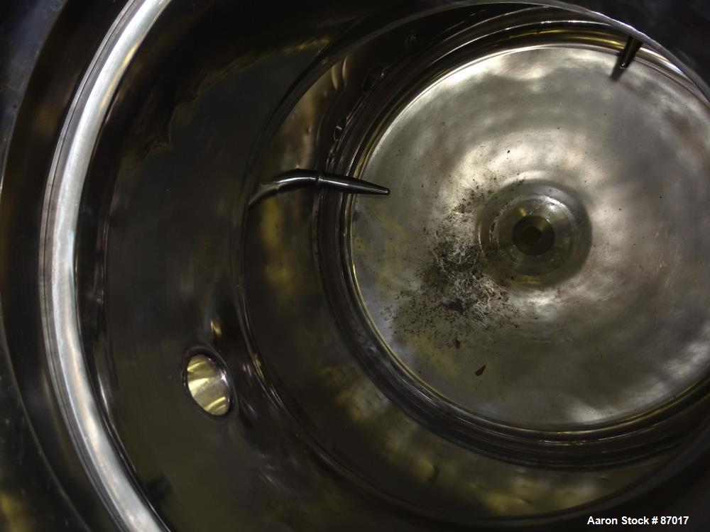 Used Precision Stainless Reactor, 500 Liter (132 Gallon)