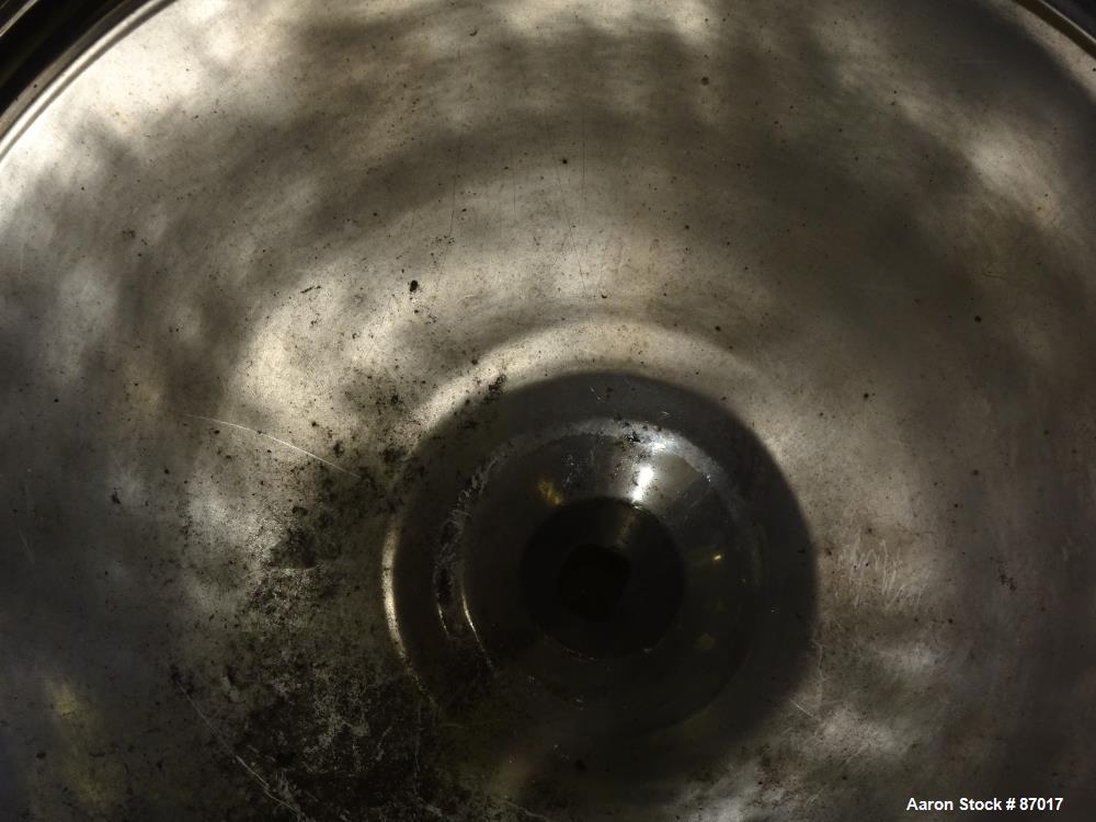 Used Precision Stainless Reactor, 500 Liter (132 Gallon)