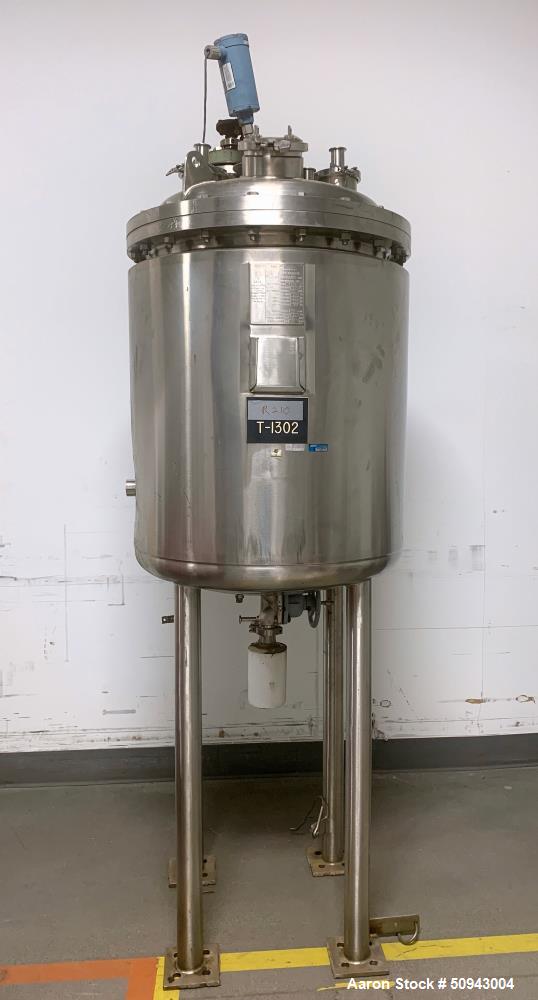 Used Precision Stainless Reactor, 330 Liter (87 Gallon)