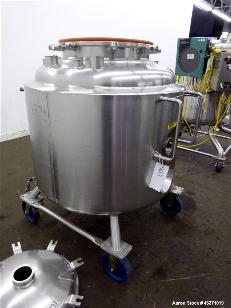 Used Precision Stainless Reactor, 400 Liter (105 Gallon)