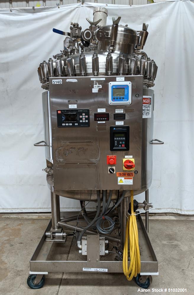 Used Precision Stainless Reactor. 600 Liter (158.5 Gallon)