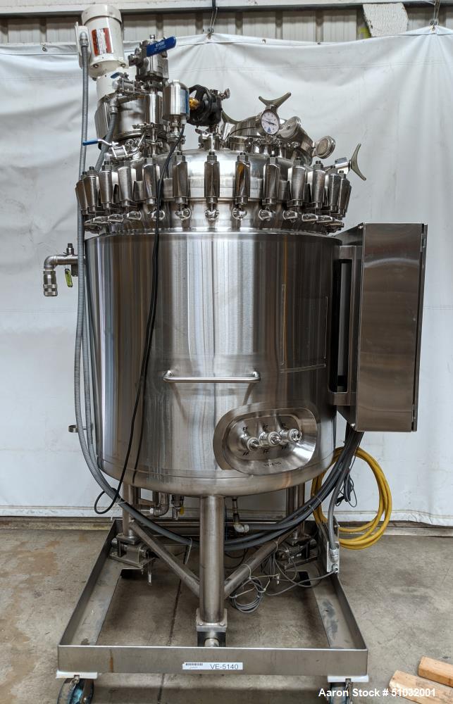 Used Precision Stainless Reactor. 600 Liter (158.5 Gallon)