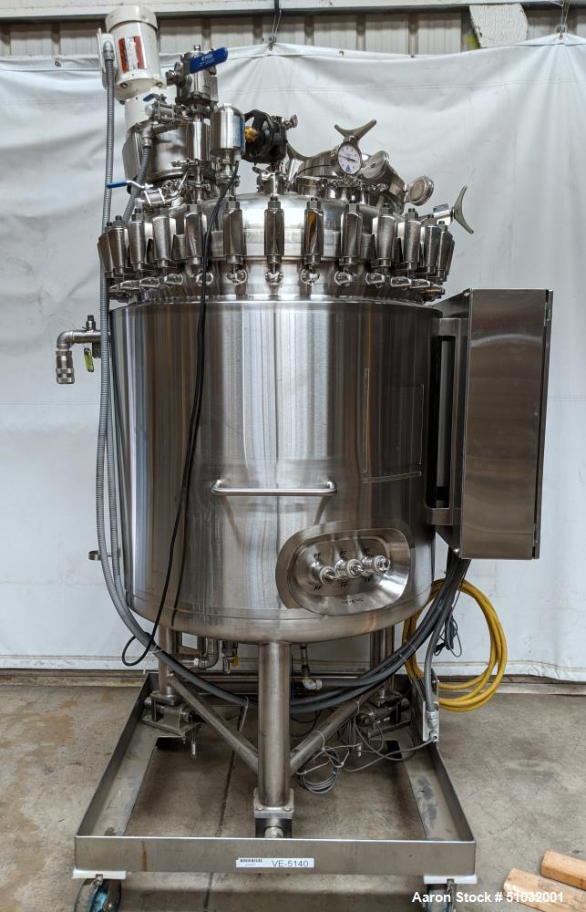 Used- Precision Stainless Reactor. 600 Liter (158.5 Gallon)