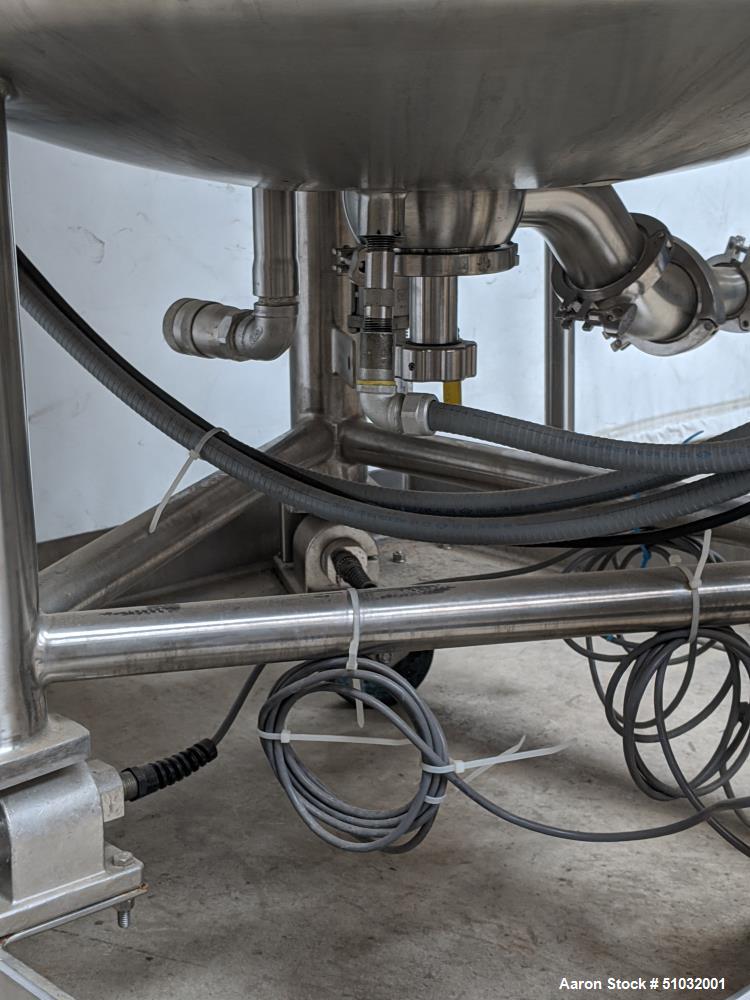 Used Precision Stainless Reactor. 600 Liter (158.5 Gallon)