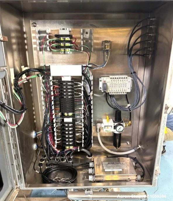 Used Precision Stainless 1,500 Liter (400 Gallon) AL-6XN Sanitary Reactor / Fermenter – 45 PSI / FV with Bottom Agitation