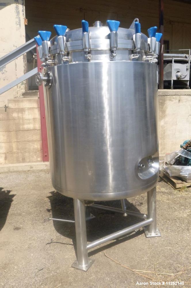 Used Precision Stainless 158 Gallon Stainless Steel Reactor
