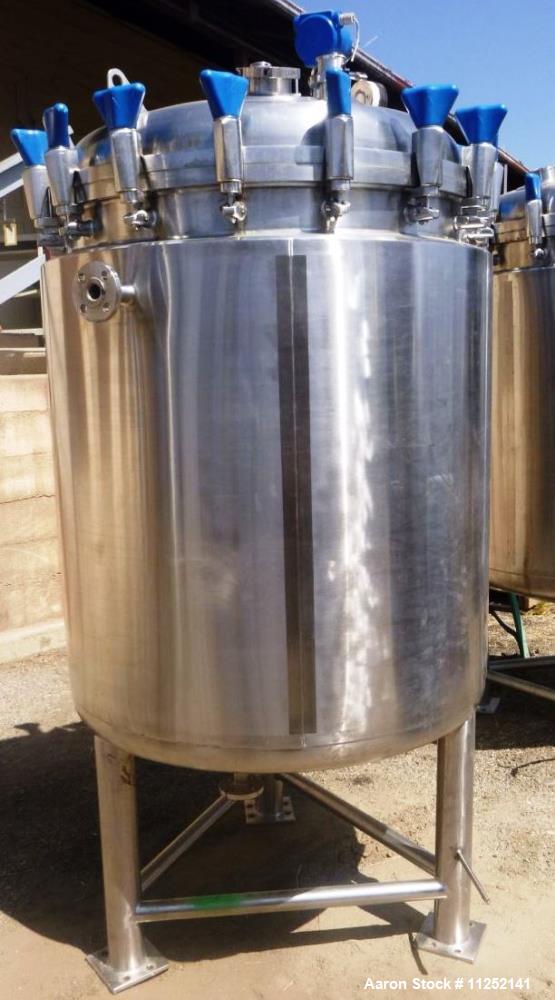 Used- Precision Stainless 158 Gallon Stainless Steel Reactor