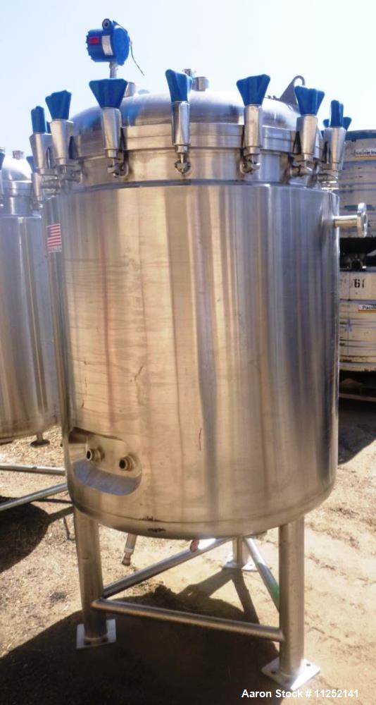 Used- Precision Stainless 158 Gallon Stainless Steel Reactor