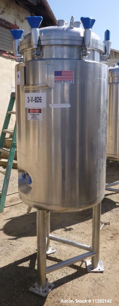 Used- Precision Stainless 79 Gallon Stainless Steel Reactor