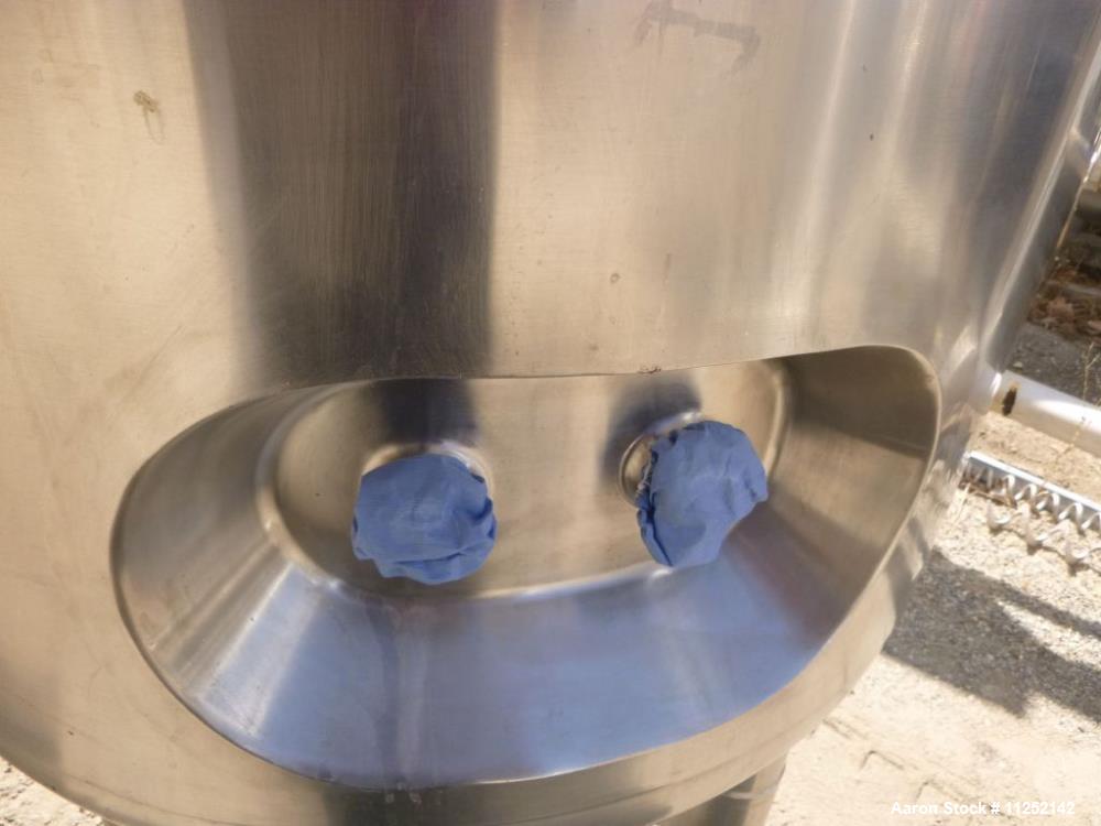 Used Precision Stainless 316L Stainless Steel Reactor, 300 liter (79 gallon) Capacity