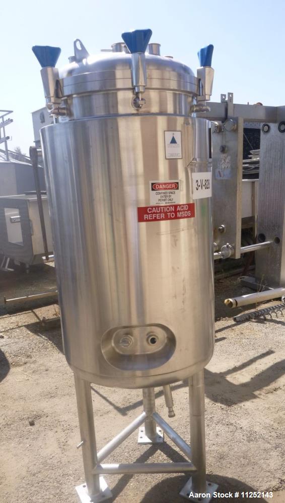 Used Precision Stainless 79 Gallon Stainless Steel Reactor