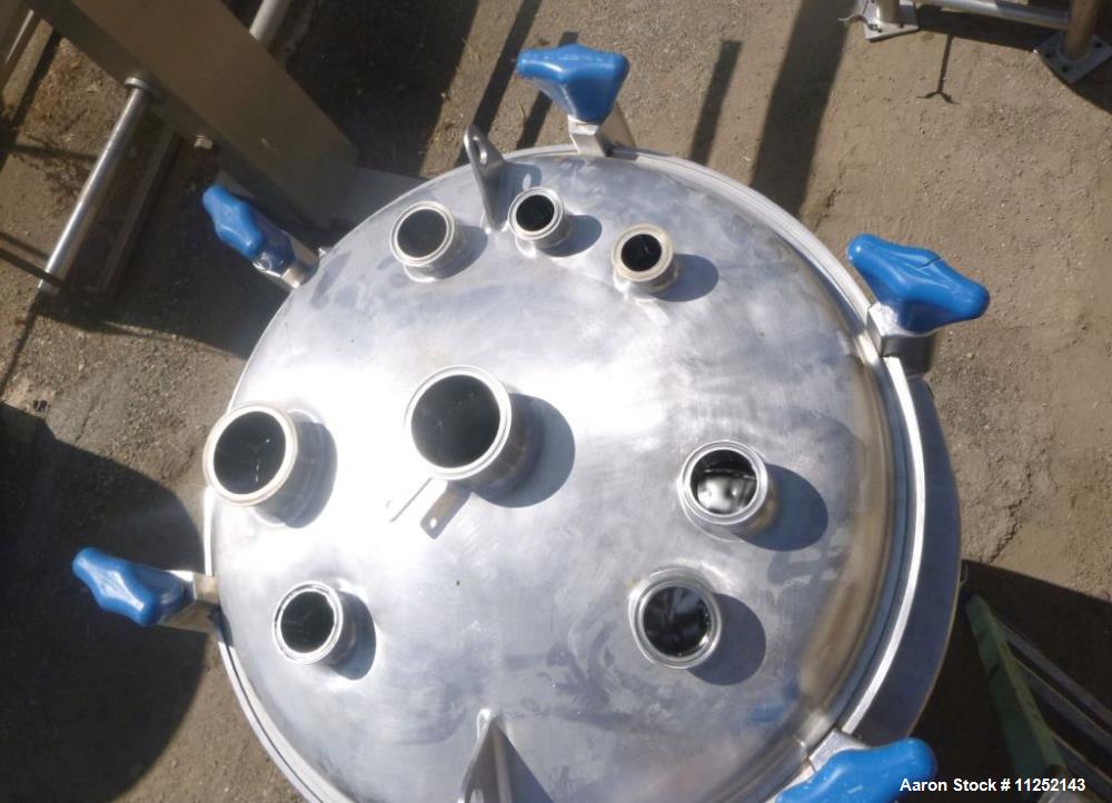 Used Precision Stainless 79 Gallon Stainless Steel Reactor
