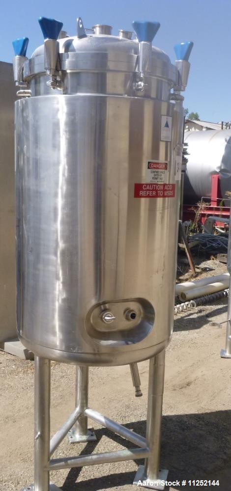 Used- Precision Stainless 79 Gallon Stainless Steel Reactor