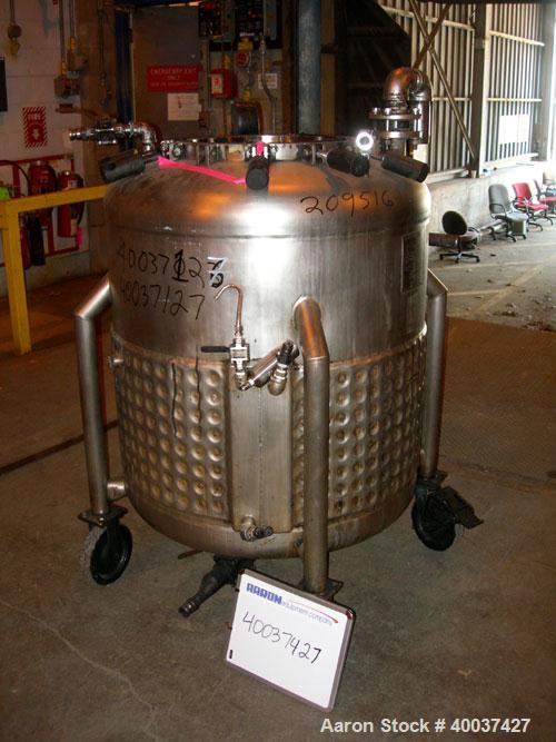 Used Precision Stainless Reactor, 150 Gallon
