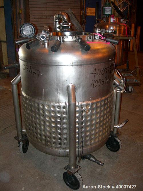 Used Precision Stainless Reactor, 150 Gallon
