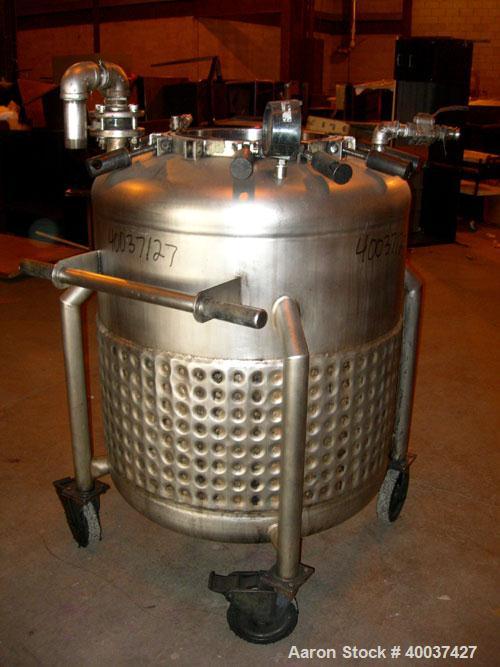 Used Precision Stainless Reactor, 150 Gallon