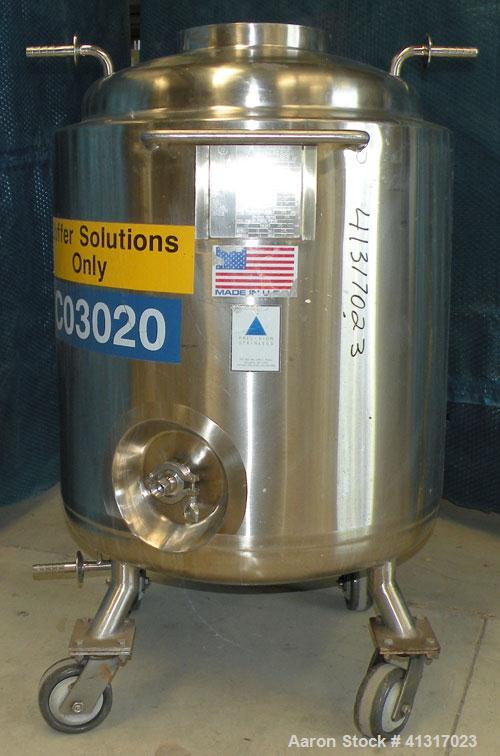 Used Precision Stainless Reactor, 52 Gallon (200 Liter)