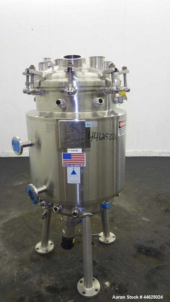 Used- Precision Stainless Reactor, 150 Liter (39 Gallon)