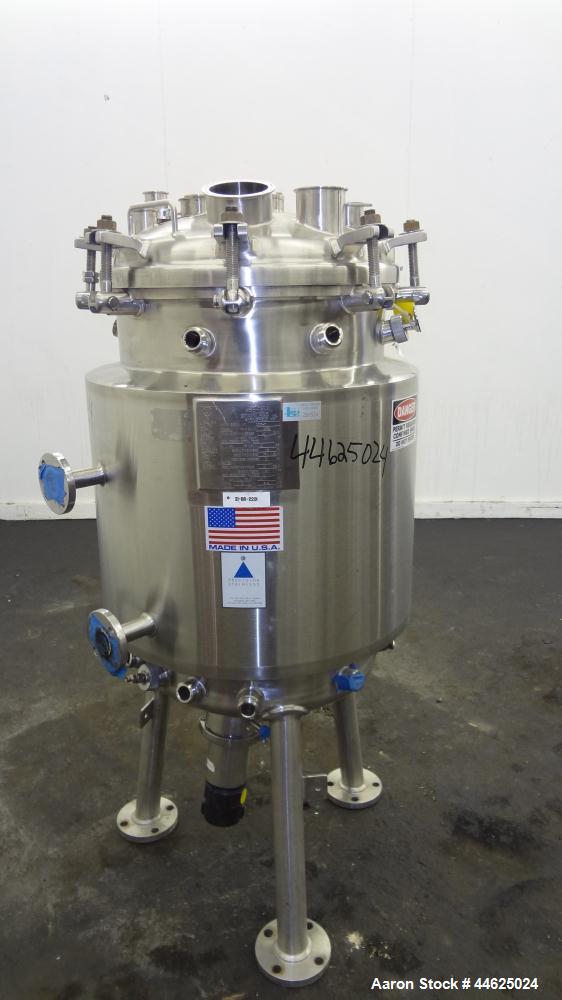 Used Precision Stainless Reactor, 150 Liter (39 Gallon)