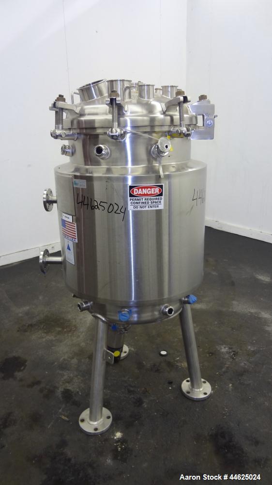 Used- Precision Stainless Reactor, 150 Liter (39 Gallon)