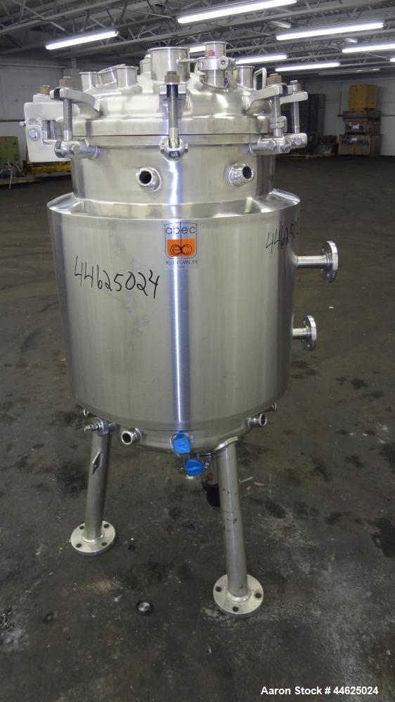Used Precision Stainless Reactor, 150 Liter (39 Gallon)