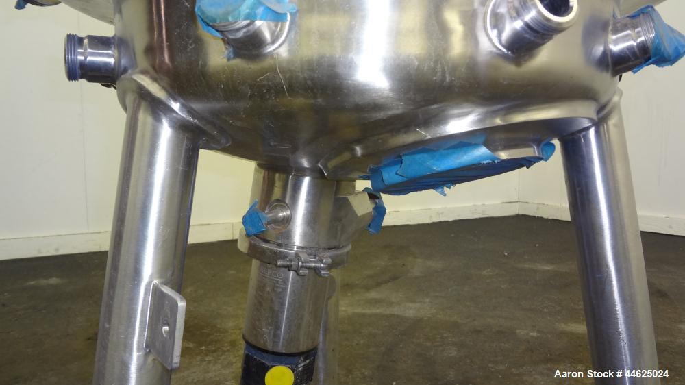 Used Precision Stainless Reactor, 150 Liter (39 Gallon)