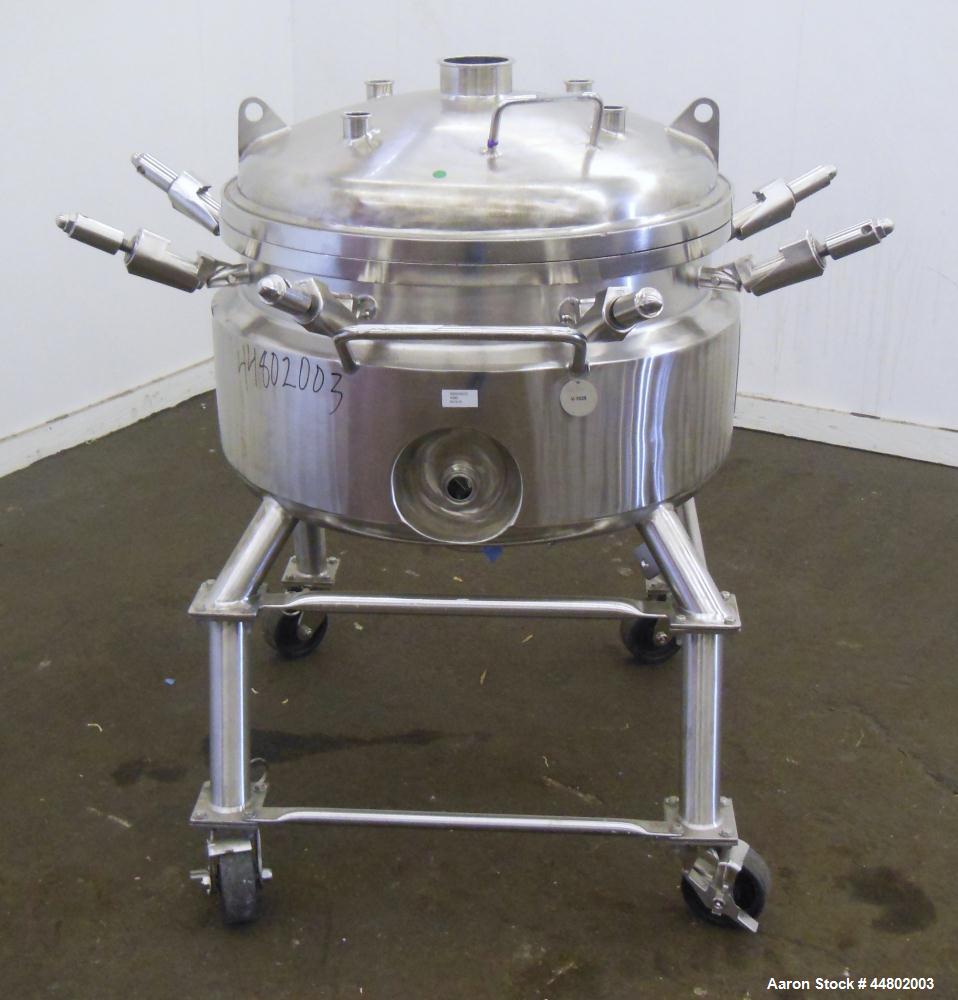 Used Precision Stainless Reactor, 150 Liters (39.6 Gallons)