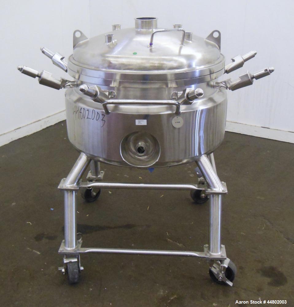 Used- Precision Stainless Reactor, 150 Liters (39.6 Gallons)