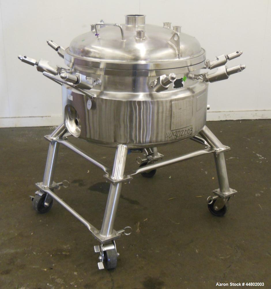 Used Precision Stainless Reactor, 150 Liters (39.6 Gallons)