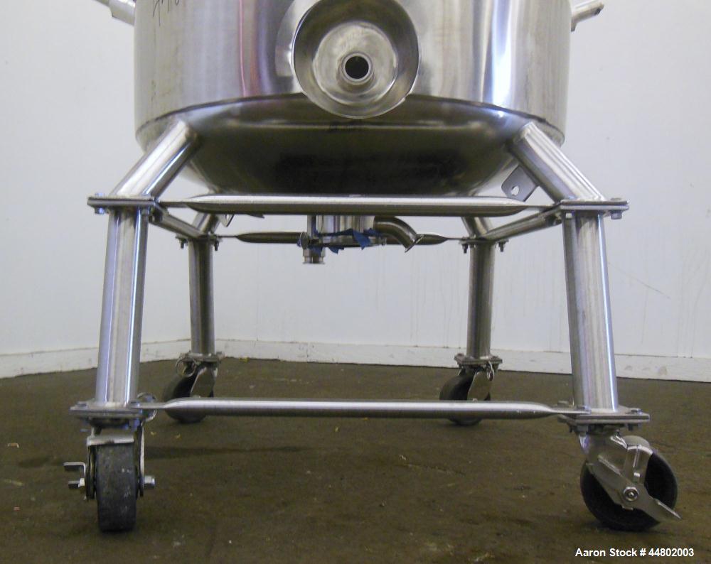 Used- Precision Stainless Reactor, 150 Liters (39.6 Gallons)