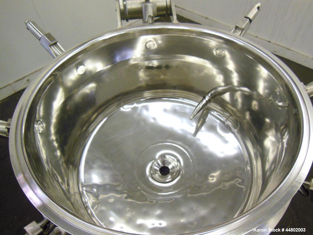 Used- Precision Stainless Reactor, 150 Liters (39.6 Gallons)