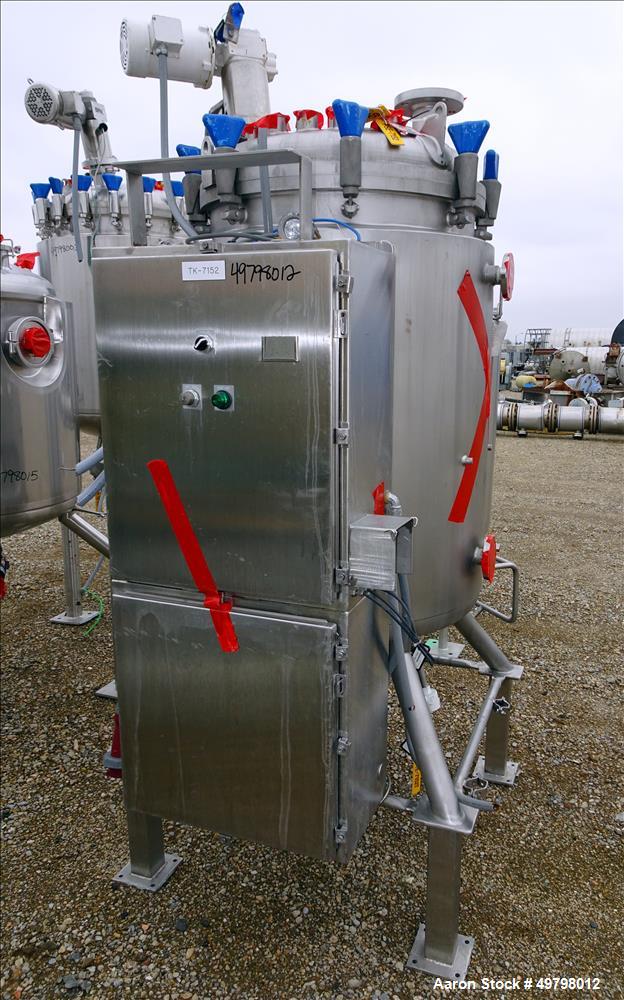 Used- Precision Stainless Reactor, 400 Liter (105 Gallon), 316L Stainless Steel