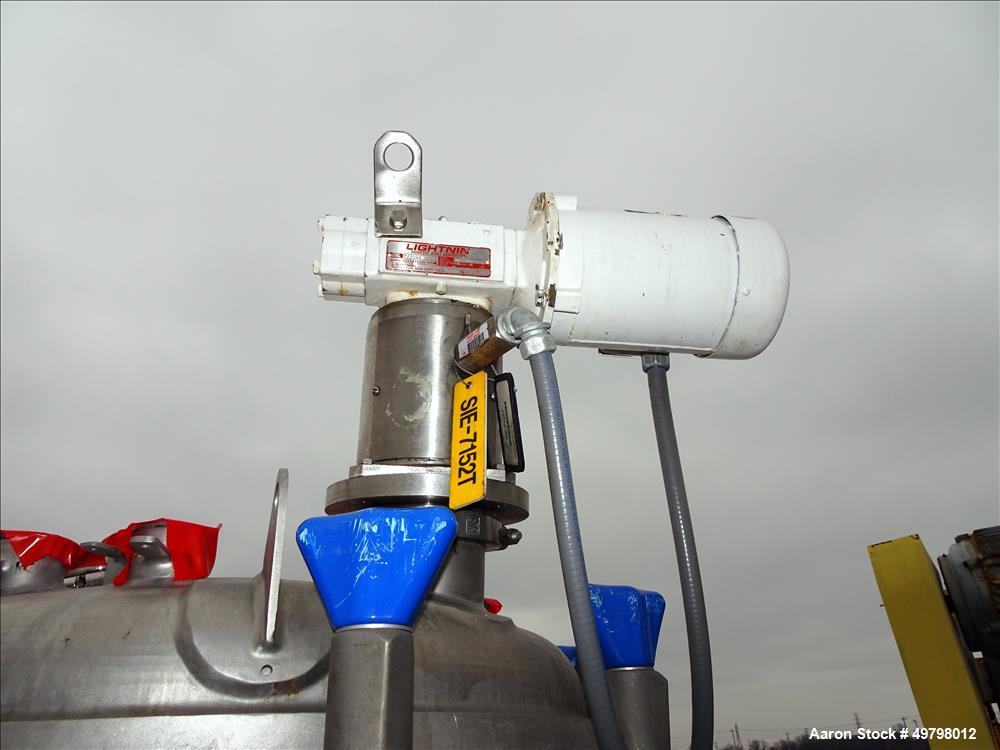 Used Precision Stainless Reactor, 400 Liter (105 Gallon), 316L Stainless Steel
